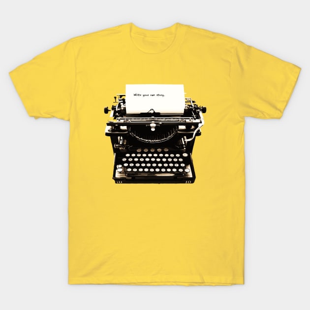 Write your own story. T-Shirt by Lamink